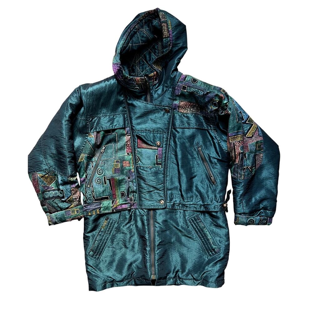 Vintage Patterned Fall/Winter Coat - image 1